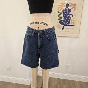 Classic Blue Denim Women's Shorts